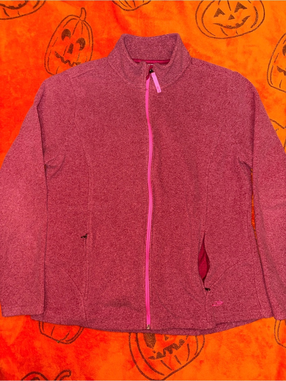 C9 by Champion Women’s Pink Full-Zip Fleece Jacket